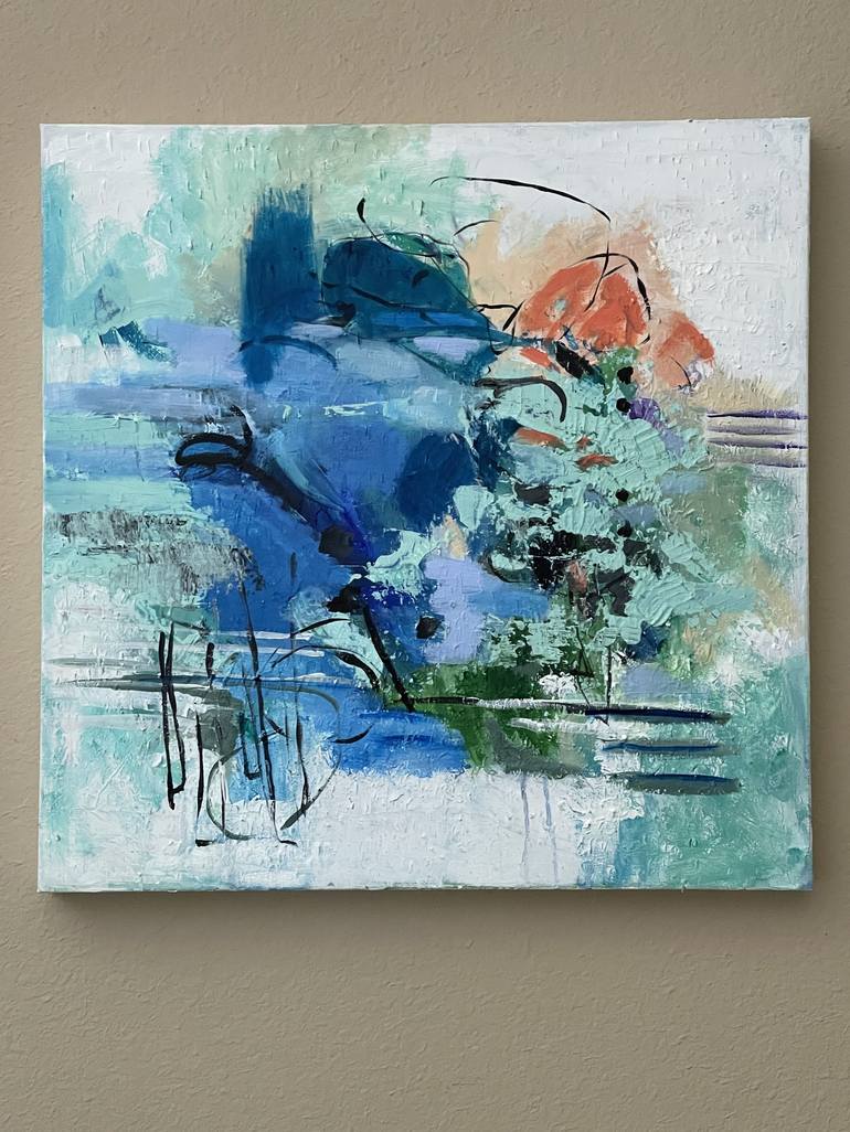 Original Contemporary Abstract Painting by Mary Rogas