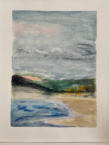 Original Fine Art Beach Paintings by Mary Rogas