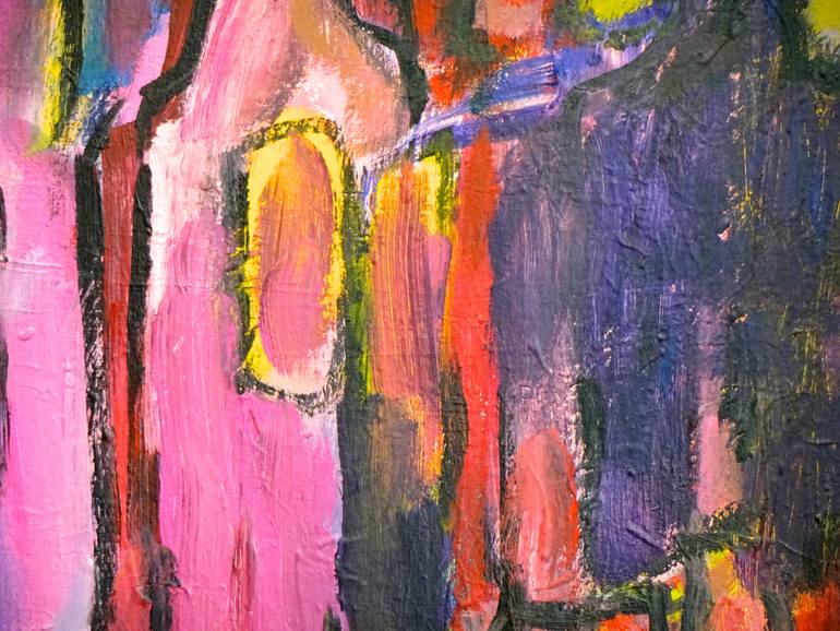 Original Expressionism Abstract Painting by Engelina Zandstra