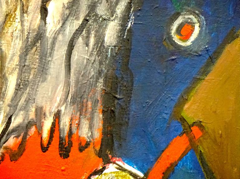 Original Expressionism Abstract Painting by Engelina Zandstra