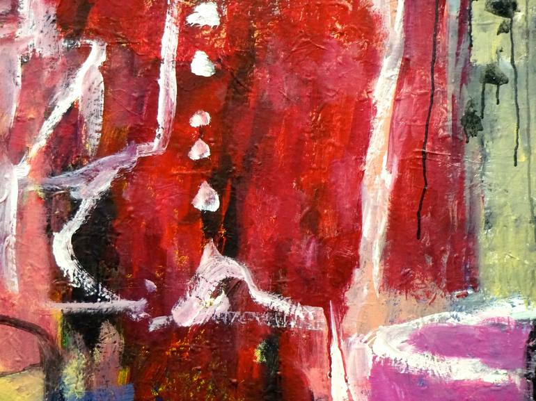 Original Expressionism Abstract Painting by Engelina Zandstra
