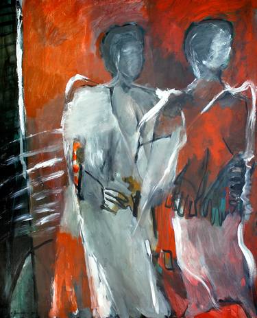 Original People Paintings by Engelina Zandstra