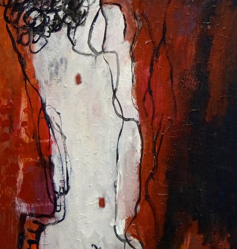 Original Women Painting by Engelina Zandstra