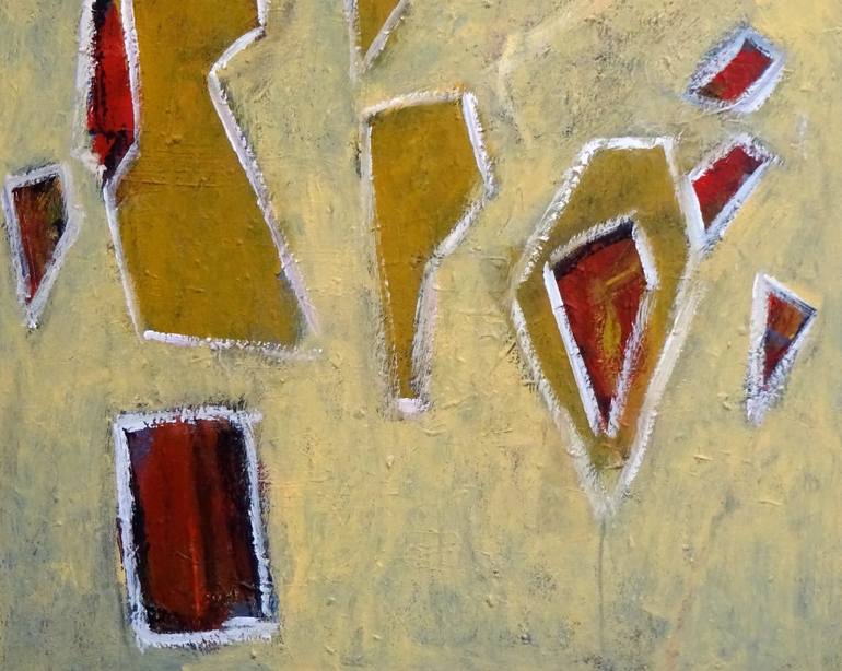 Original Abstract Expressionism Abstract Painting by Engelina Zandstra