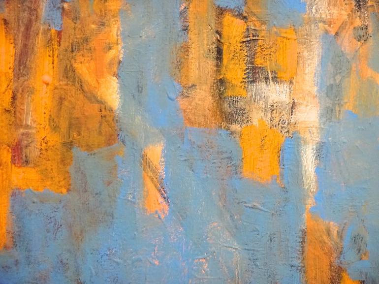 Original Abstract Expressionism Abstract Painting by Engelina Zandstra