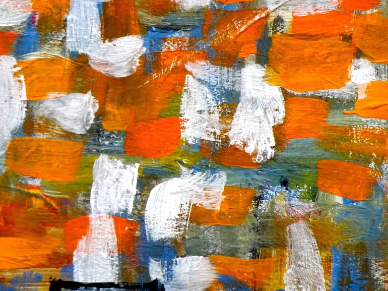 Original Abstract Painting by Engelina Zandstra