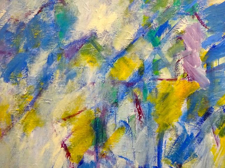 Original Abstract Expressionism Abstract Painting by Engelina Zandstra