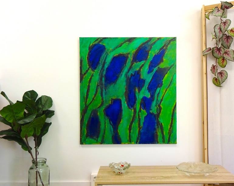 Original Abstract Painting by Engelina Zandstra