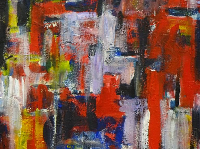 Original Abstract Painting by Engelina Zandstra