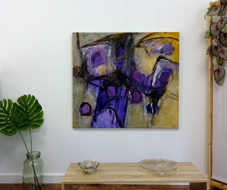 Original Abstract Painting by Engelina Zandstra