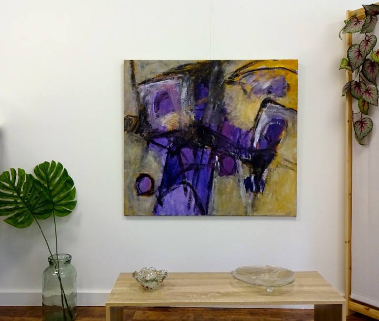 Original Abstract Painting by Engelina Zandstra