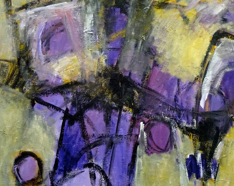 Original Abstract Painting by Engelina Zandstra