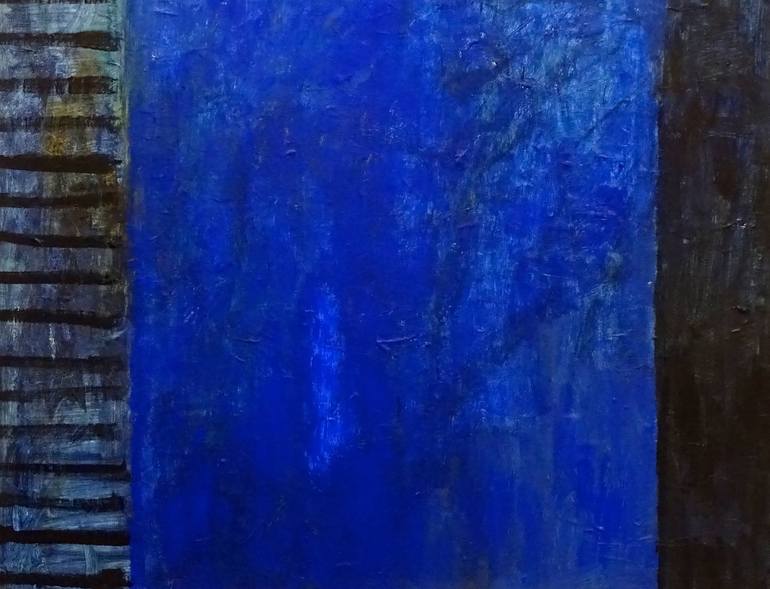 Original Abstract Expressionism Abstract Painting by Engelina Zandstra