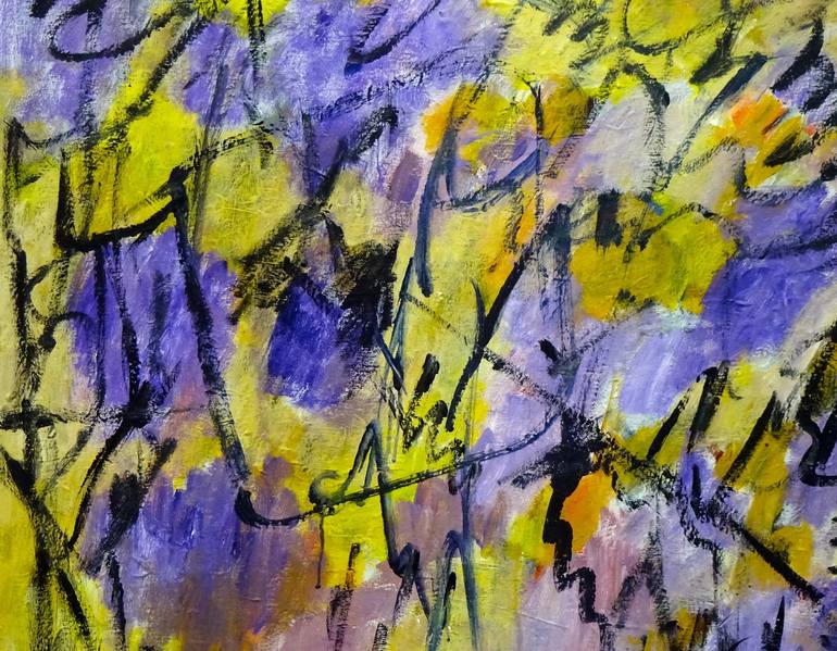 Original Abstract Painting by Engelina Zandstra