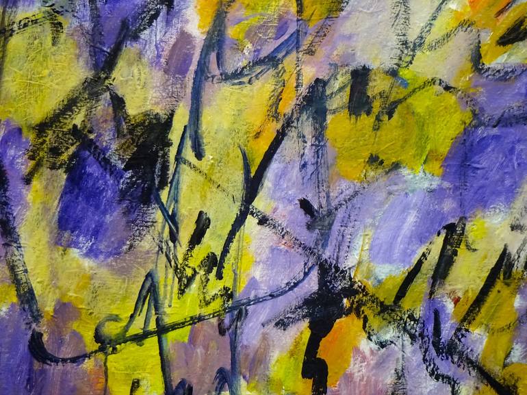 Original Abstract Painting by Engelina Zandstra