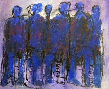 Print of People Paintings by Engelina Zandstra