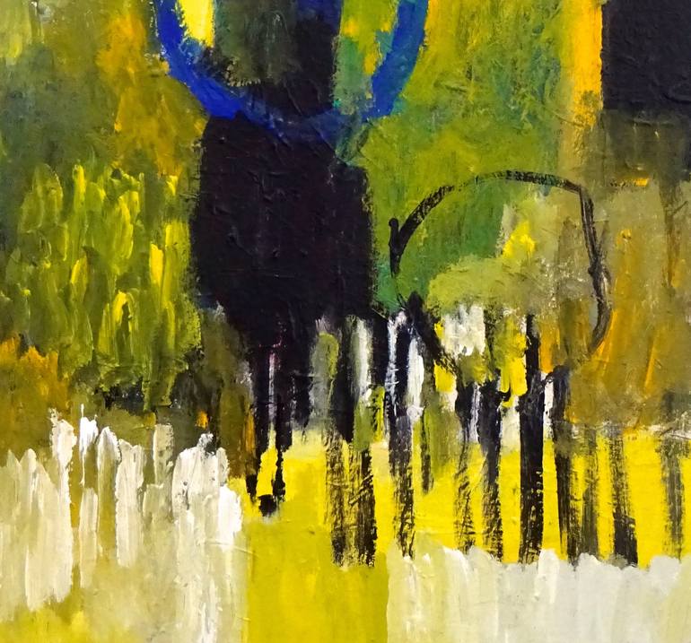 Original Abstract Painting by Engelina Zandstra