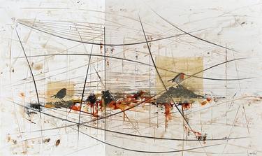 Original Abstract Paintings by Ludovic Mercher