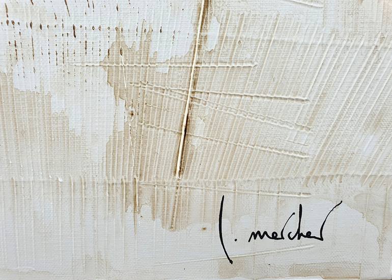 Original Conceptual Abstract Painting by Ludovic Mercher