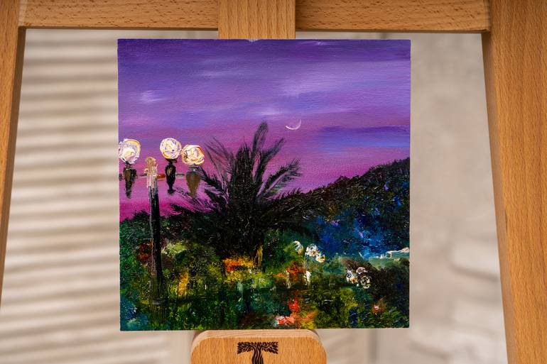 Original Contemporary Landscape Painting by Marharyta Karmazina