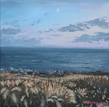 Print of Seascape Paintings by Marharyta Karmazina