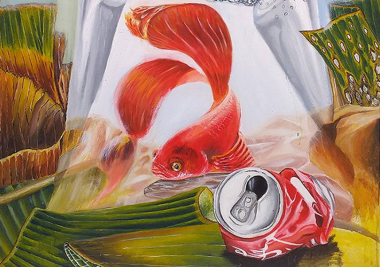 Original Other Animal Painting by Panji Setia Bangsa