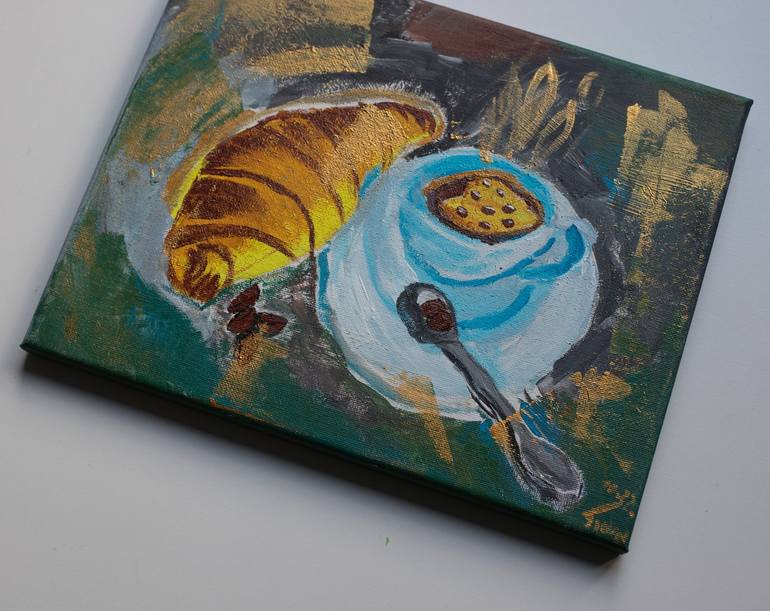 Original Food Painting by Alena Pasavets