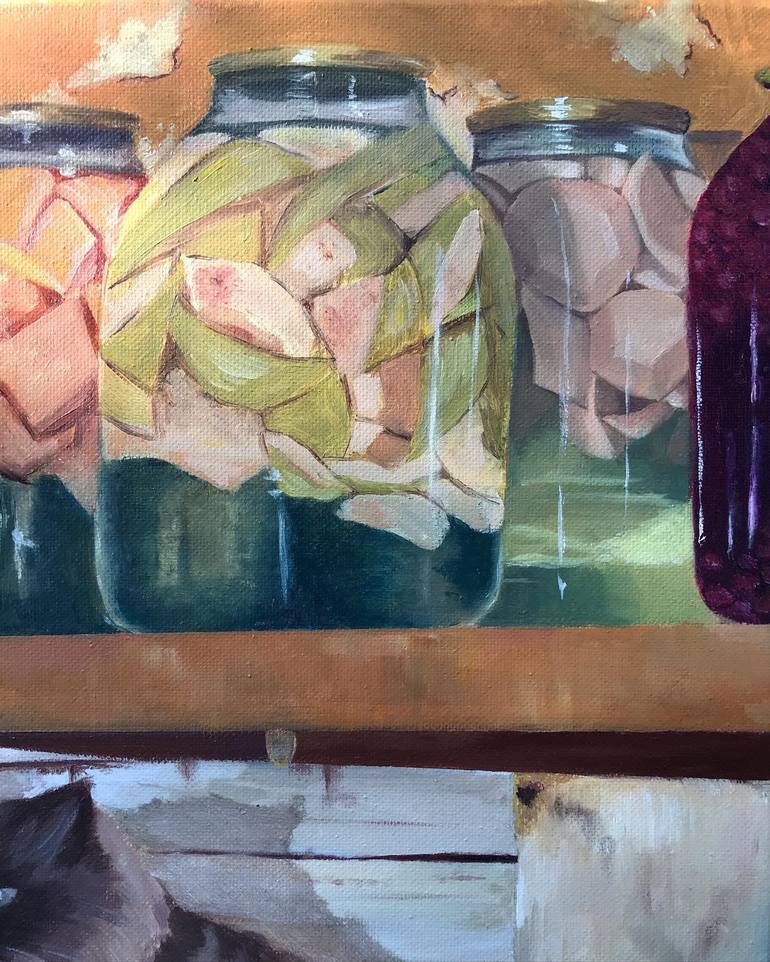 Original Conceptual Animal Painting by Oleksandra Pishchulina