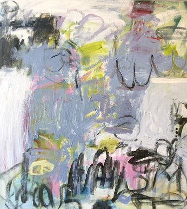 Original Abstract Expressionism Abstract Paintings by Marilyn Fox
