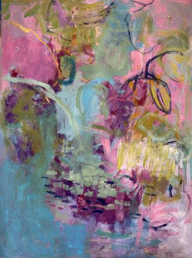 Original Abstract Expressionism Abstract Paintings by Marilyn Fox