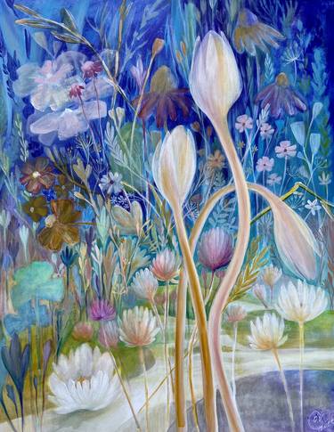 Original Fine Art Botanic Paintings by Oksana Vasylyeva