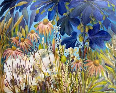 Original Fine Art Botanic Paintings by Oksana Vasylyeva