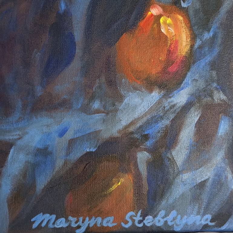 Original Impressionism Botanic Painting by Maryna Steblyna