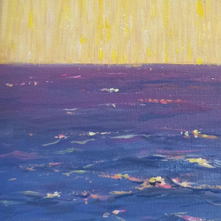 Original Impressionism Seascape Painting by Maryna Steblyna