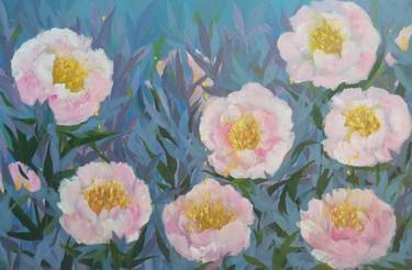 Original Impressionism Floral Paintings by Maryna Steblyna