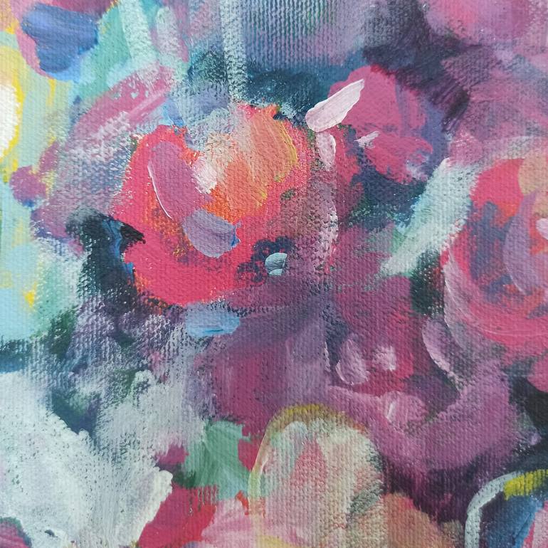 Original Impressionism Abstract Painting by Maryna Steblyna