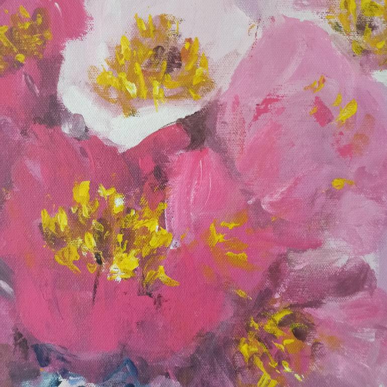 Original Contemporary Botanic Painting by Maryna Steblyna