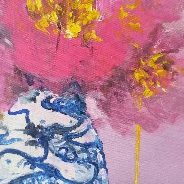 Original Contemporary Botanic Painting by Maryna Steblyna