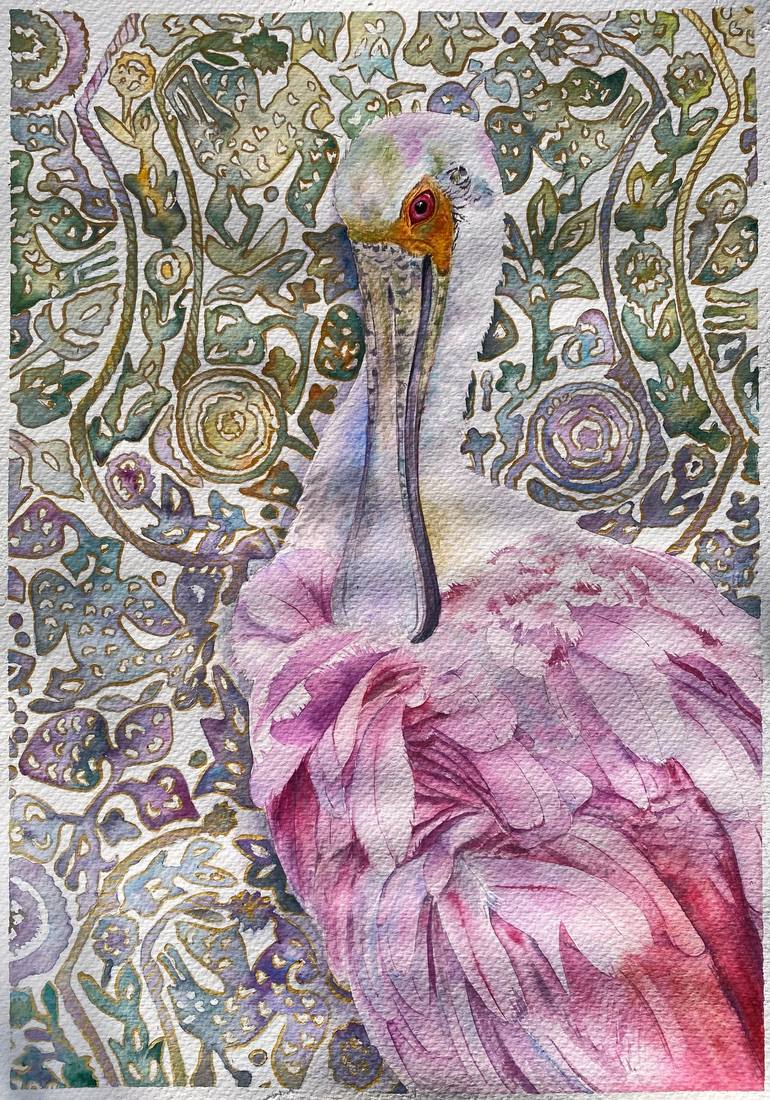 Original Folk Animal Paintings by Tetiana Savchenko