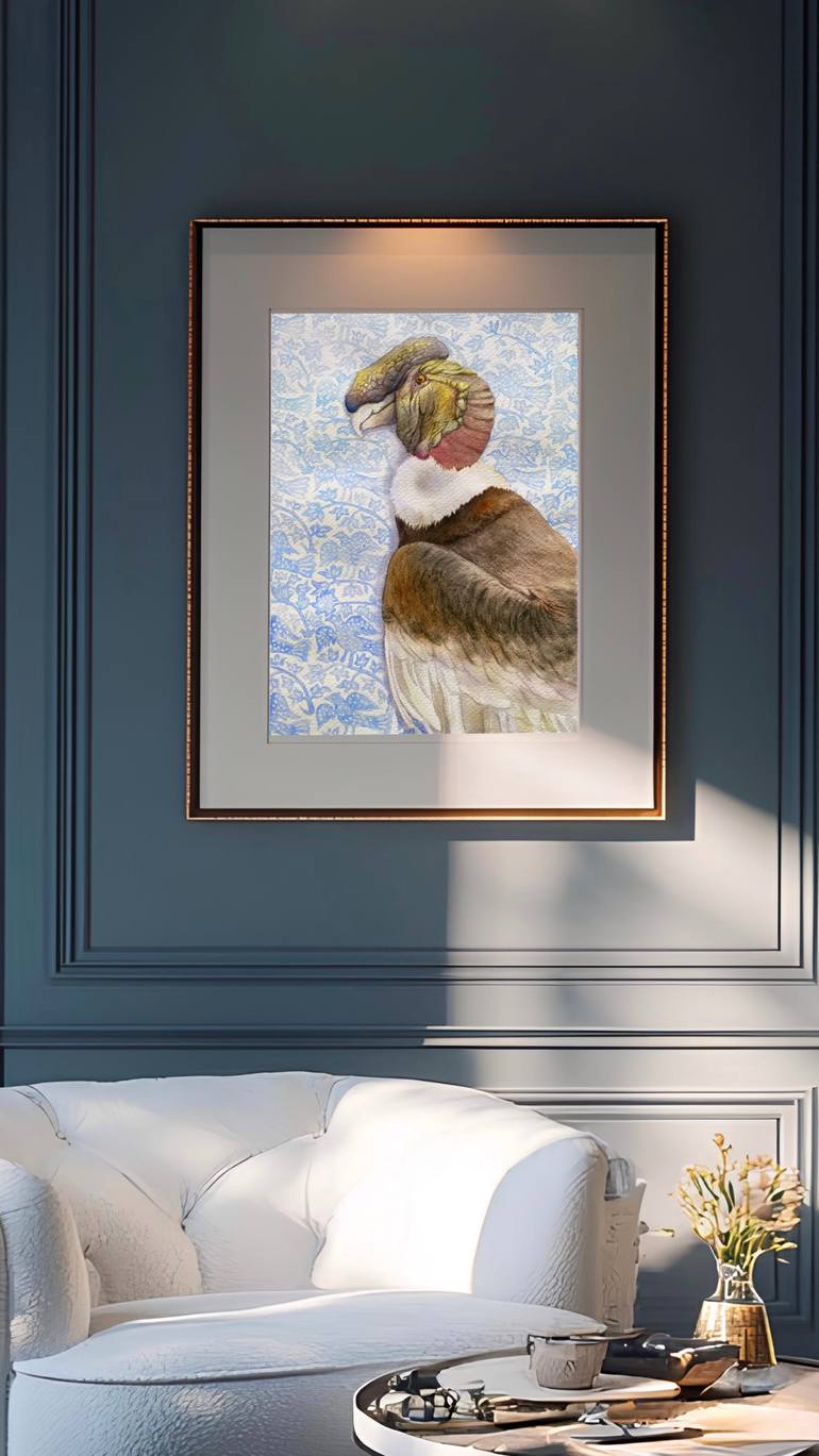 Original Folk Animal Painting by Tetiana Savchenko