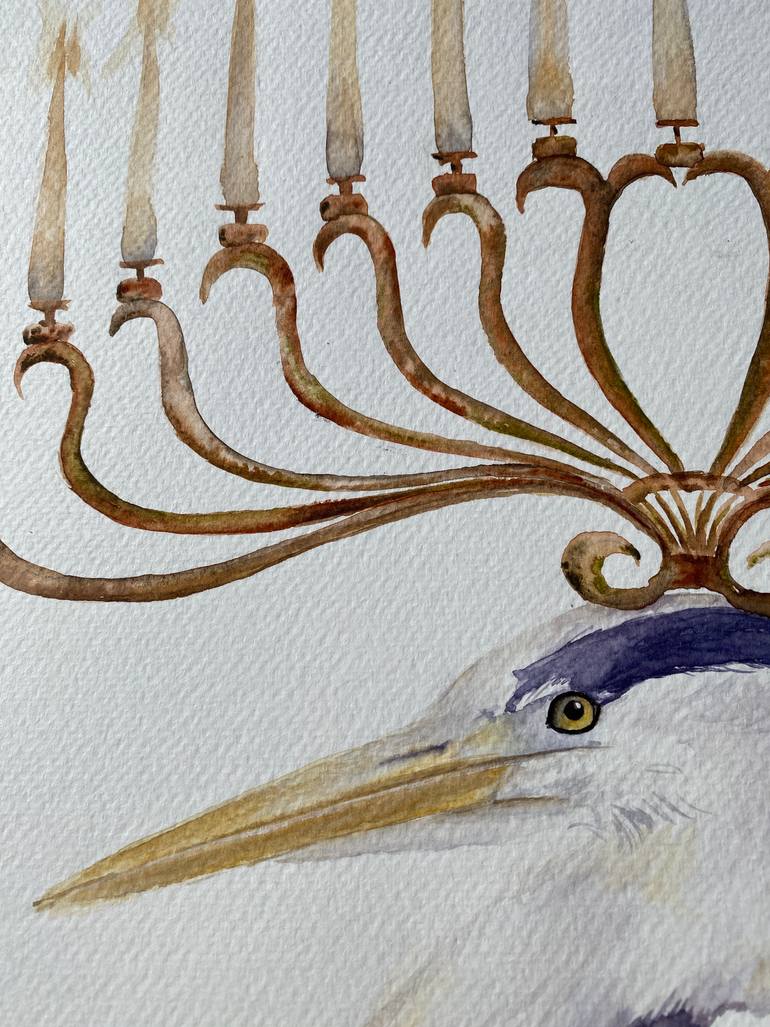 Original Surrealism Animal Painting by Tetiana Savchenko