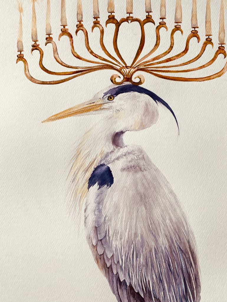 Original Surrealism Animal Painting by Tetiana Savchenko