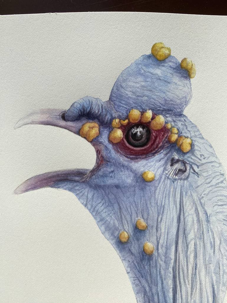 Original Photorealism Animal Painting by Tetiana Savchenko