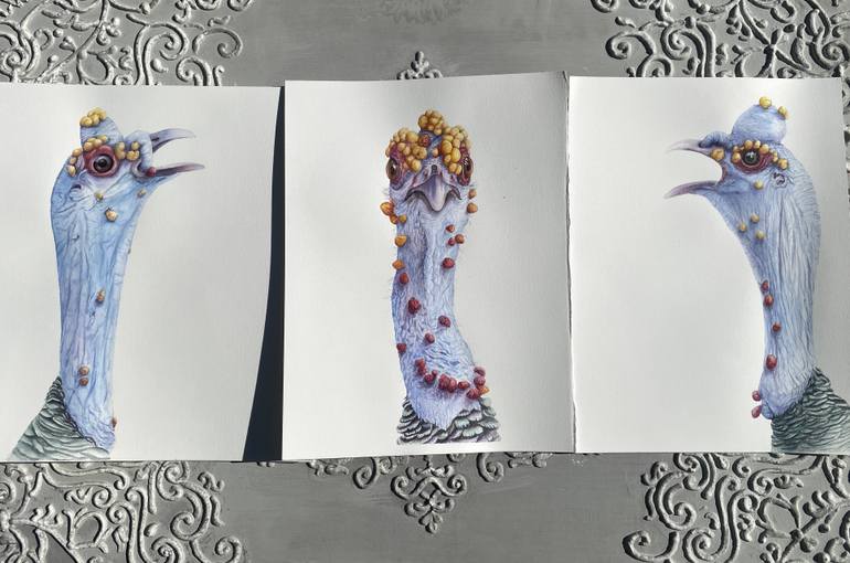 Original Photorealism Animal Painting by Tetiana Savchenko
