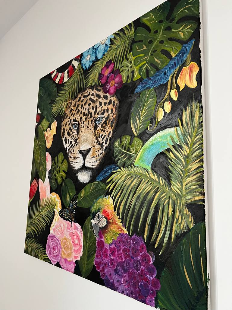 Original Abstract Animal Painting by Ruxandra Serbanescu