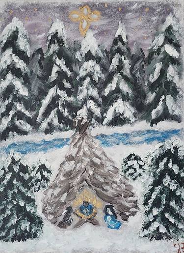 Print of Seasons Paintings by Julie Frechette