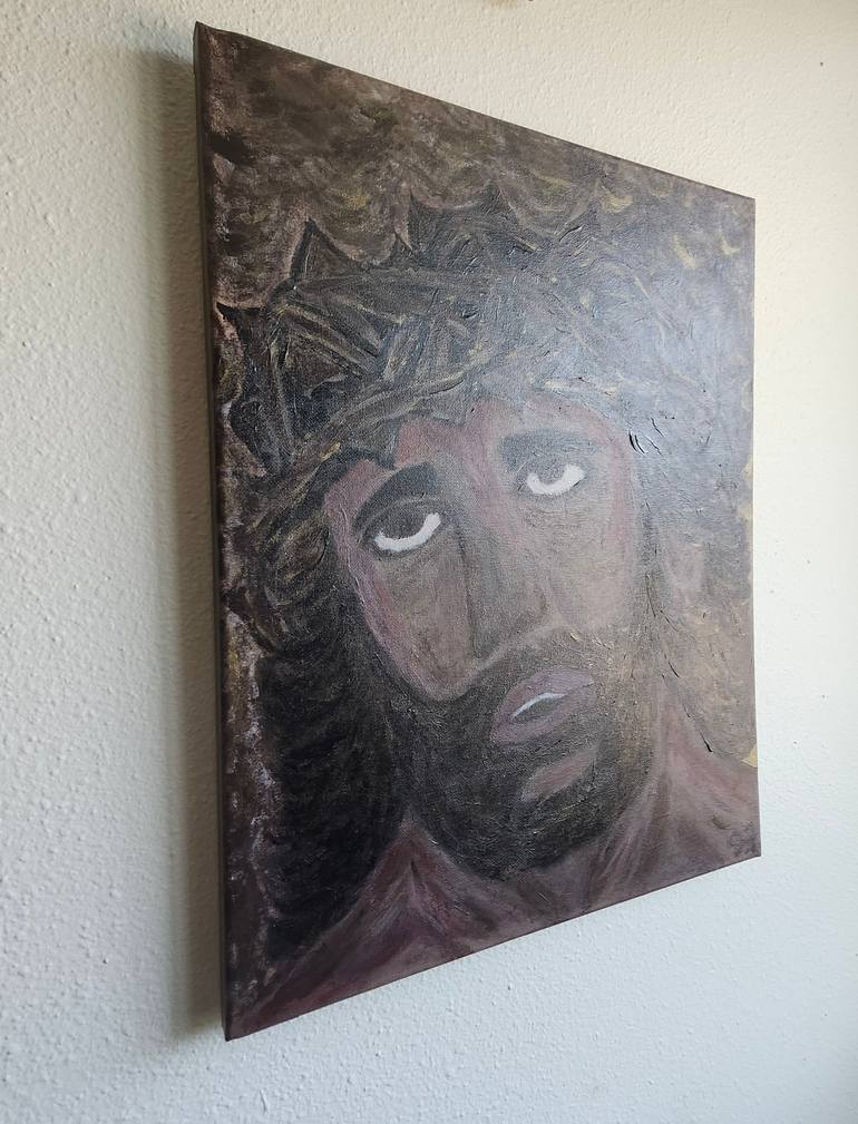 Original Contemporary Religion Painting by Julie Frechette