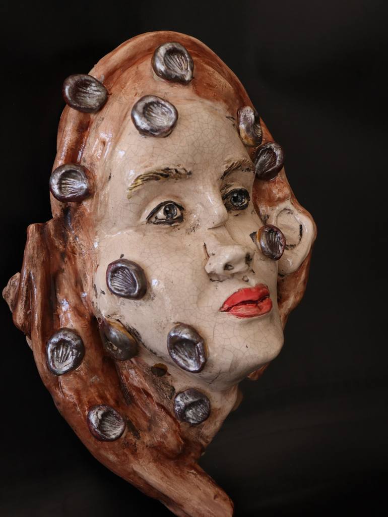 Original Abstract Women Sculpture by Bilge Dogrucuoglu