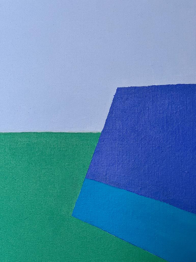Original Conceptual Abstract Painting by Sylvain Engelen