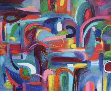 Original Abstract Paintings by Shayna Eigen